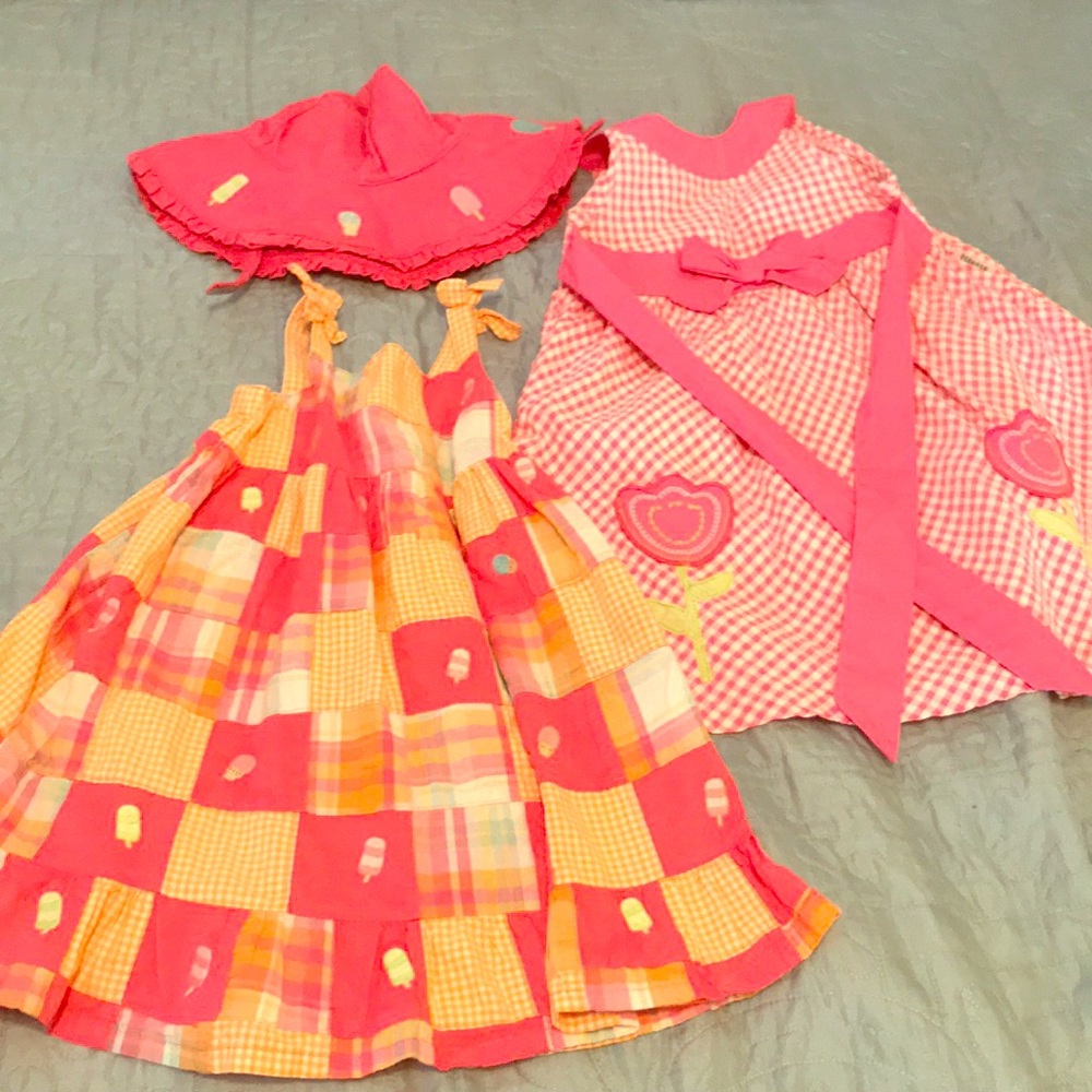 Lot of 2T girls summer dresses
